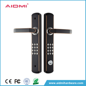 Cerradura de puerta de entrada sin llave mecánica de seguridad con botón pulsador de diseño Popular Aidmi