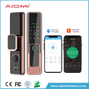 cerradura de puerta inteligente código cerradura de puerta manija de puerta soporte TTlock APP cerradura de puerta ADM-J007
