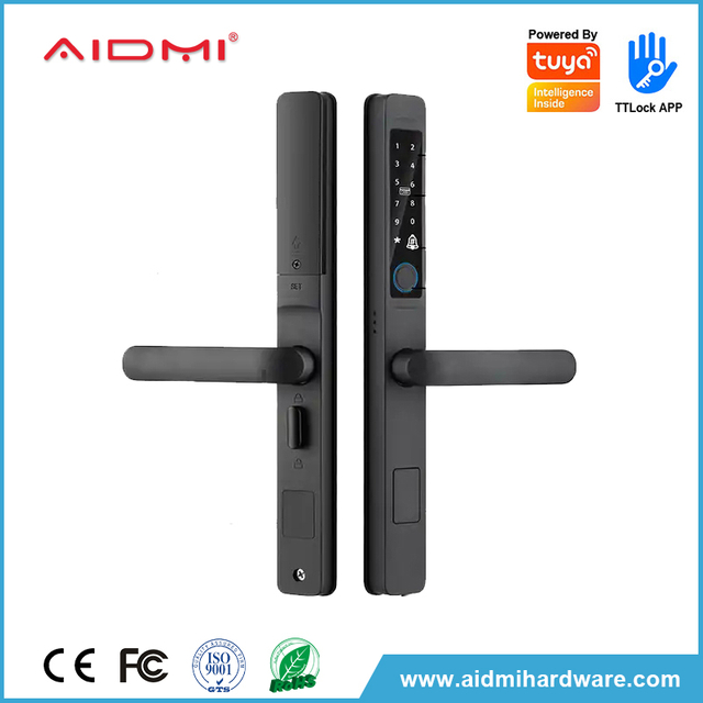 Cerradura de puerta inteligente Cerradura de puerta con código Cerradura de puerta de entrada sin llave con manija ADM-S020