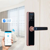 Cerradura de puerta inteligente Aidmi con huella dactilar, cerradura BLE con contraseña sin llave para habitación de oficina, cerradura de puerta Digital con aplicación Tuya, fácil de instalar