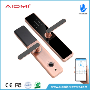 Cerradura de puerta delantera inteligente con huella digital Cerradura de puerta digital ADM-Z005