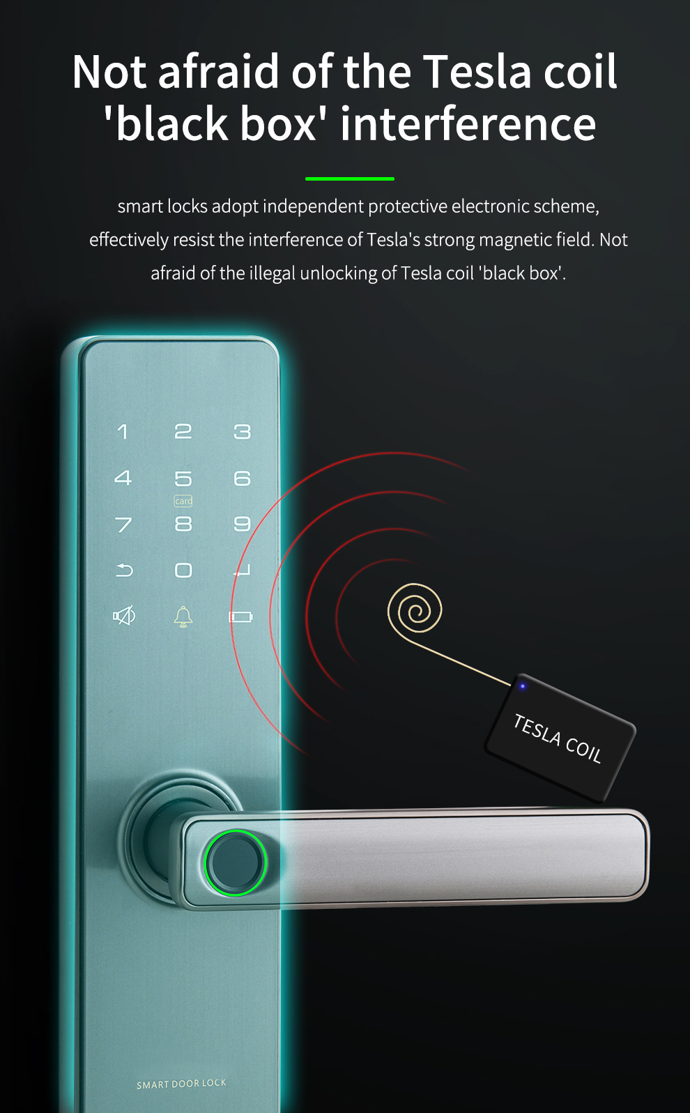 compatible con cerradura de puerta de la aplicación TTlock