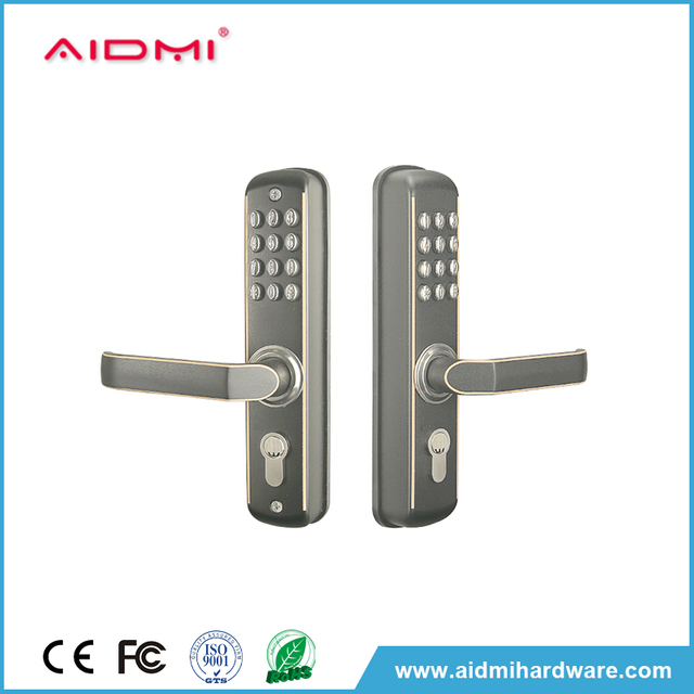 Cerradura de puerta sin llave con código de botón mecánico digital antirrobo de acero inoxidable Aidmi