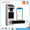 Aidmi seguridad Digital cerrojo Tuya APP contraseña sin llave huella dactilar tarjeta inteligente combinación de llave cerradura de puerta para el hogar