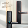 Cerradura de puerta inteligente cerradura de puerta digital compatible con aplicación TuYa cerradura de puerta de desbloqueo ADM-Z007