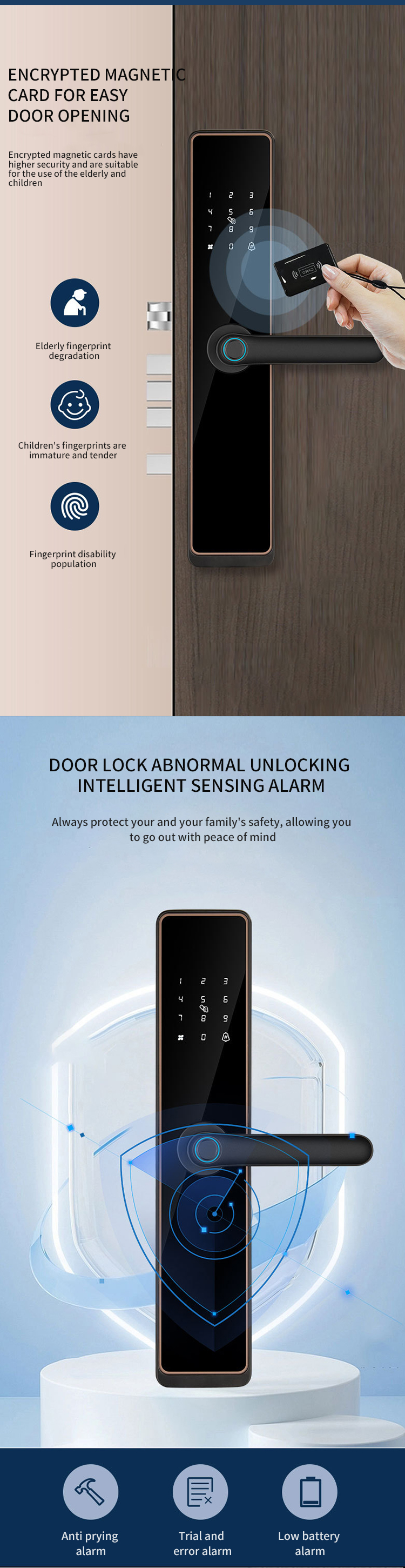 cerradura de puerta inteligente