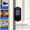 Cerradura electrónica digital de seguridad para el hogar TTLOCK TUYA Cerradura inteligente con huella digital Cerradura inteligente sin llave