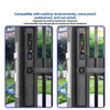 Cerradura de puerta inteligente Cerradura de puerta con código Cerradura de puerta de entrada sin llave con manija ADM-S020
