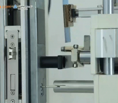 Cerradura de puerta delantera inteligente con huella digital