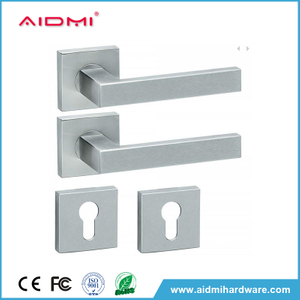 Manijas de puerta de aluminio impermeables antioxidantes de alta seguridad de diseño de lujo Aidmi