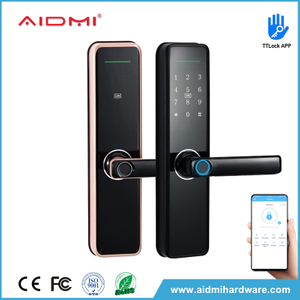 Cerradura de puerta interior inteligente TTlock contraseña cerradura de huella digital ADM-Z004