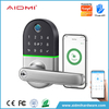 Aidmi-cerradura de puerta eléctrica con huella dactilar, nuevo diseño, aplicación Tuya, puerta corrediza de madera, cerradura inteligente para aplicación Tuya Wifi