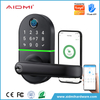 Aidmi WiFi Smart Home teclado electrónico sin llave cerrojo puerta borde cerradura contraseña tarjeta combinación cerradura de puerta para el hogar