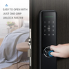 Cerradura de puerta interior inteligente TTlock contraseña cerradura de huella digital ADM-Z004