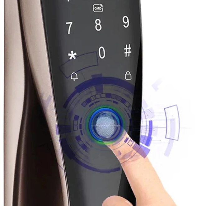 Adoptando la seguridad inteligente: la revolución de las cerraduras de puertas de entrada sin llave con combinación de la aplicación TTlock y elegantes estilos de manijas de puertas