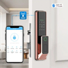 cerradura de puerta inteligente código cerradura de puerta manija de puerta soporte TTlock APP cerradura de puerta ADM-J007