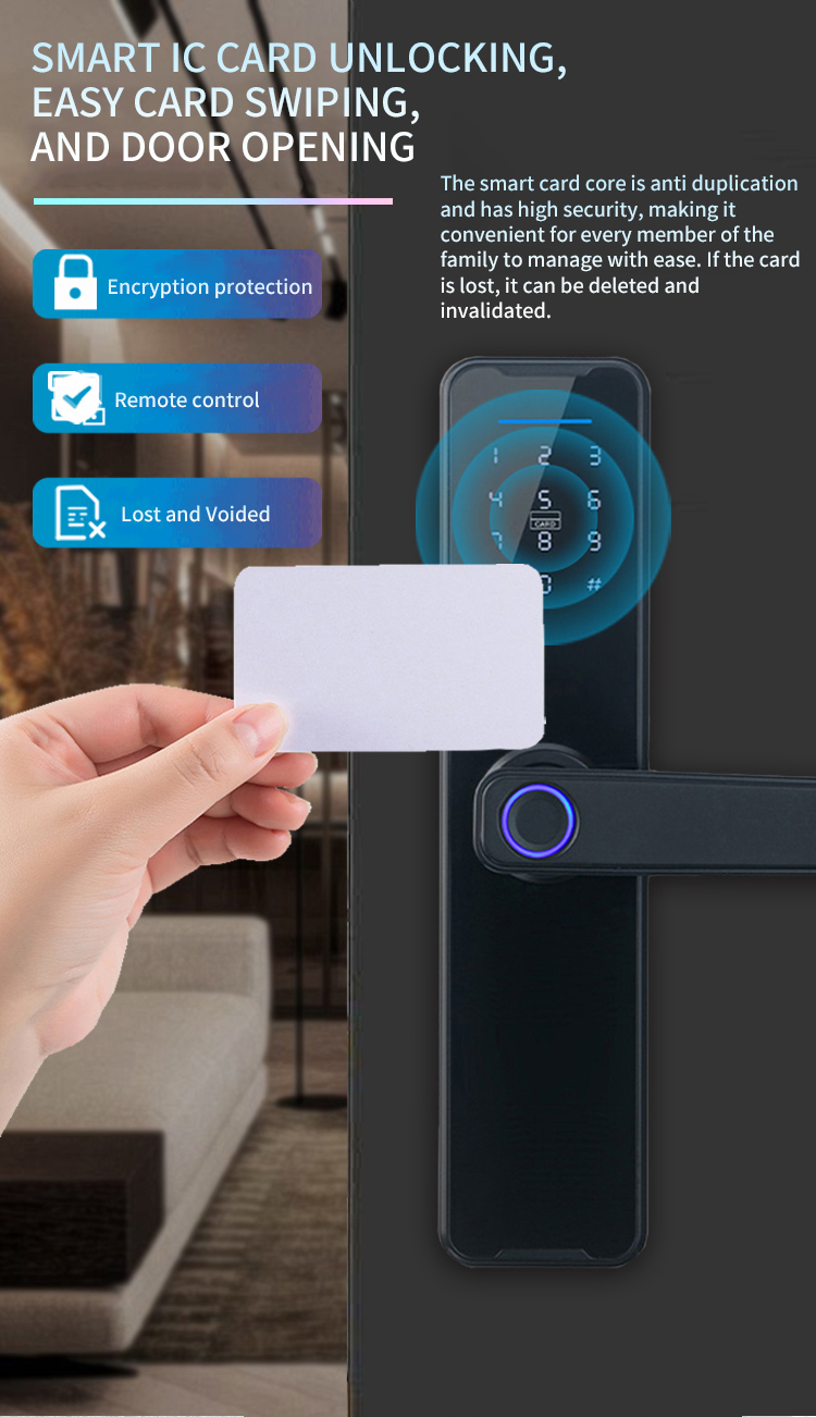 cerradura de puerta inteligente