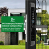Cerradura de puerta con código, cerradura de puerta inteligente, cerradura de puerta digital con huella dactilar, cerradura de puerta delantera inteligente ADM-S021
