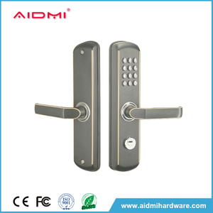 Cerradura de puerta con botón pulsador de diseño Popular personalizado Aidmi, cerradura de puerta de acero inoxidable, cerradura mecánica de 3 dígitos