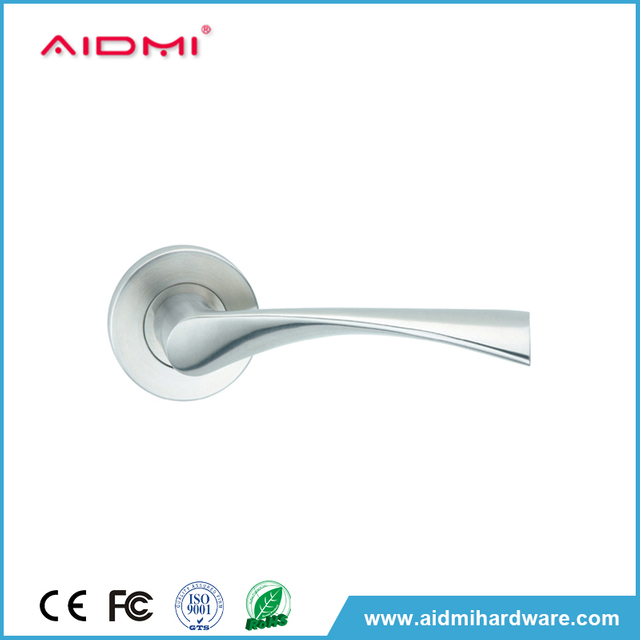 Aidmi productos personalizados diseño moderno de lujo alta seguridad impermeable antioxidante puerta con manija de acero inoxidable