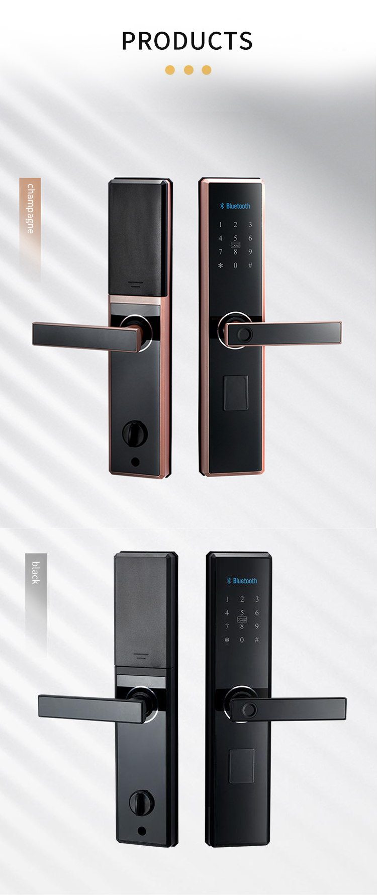 cerradura de puerta inteligente