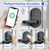 Aidmi WiFi Smart Home teclado electrónico sin llave cerrojo puerta borde cerradura contraseña tarjeta combinación cerradura de puerta para el hogar
