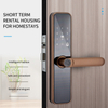 cerradura de puerta inteligente Funciona con cerradura de puerta de aplicación Cerradura de puerta delantera inteligente con huella digital ADM-S024