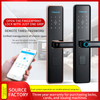 Cerradura de puerta inteligente cerradura de puerta digital compatible con aplicación TuYa cerradura de puerta de desbloqueo ADM-Z007