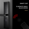 Cerradura de puerta inteligente, cerradura de puerta con código, huella dactilar, cerradura de puerta delantera inteligente, compatible con aplicación TTlock, ADM-S018 de cerradura de puerta