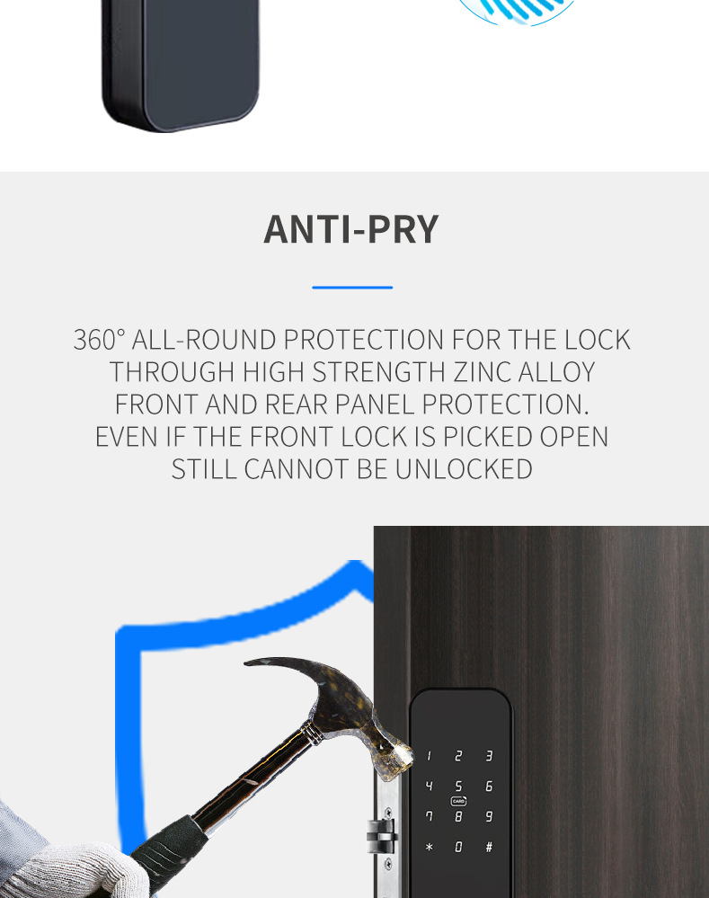 cerradura de puerta inteligente
