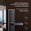 Cerradura de puerta inteligente cerradura de puerta digital compatible con aplicación TuYa cerradura de puerta de desbloqueo ADM-Z007
