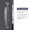 Aidmi 3D reconocimiento facial WIFI APP Cerradura Inteligente clave contraseña tarjeta Cerradura de puerta Inteligente huella digital Cerradura de puerta Digital con cámara