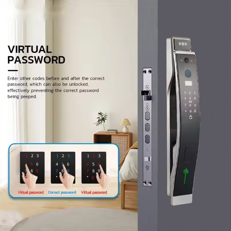 cerradura de puerta con huella digital