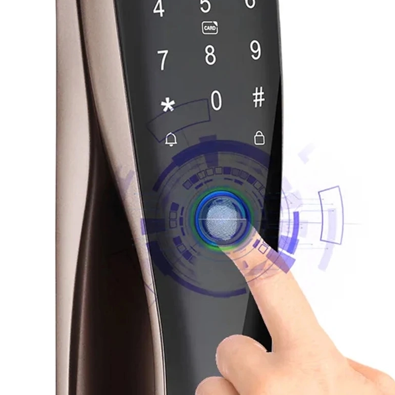 Revolucionando la seguridad del hogar: la cerradura de puerta de entrada sin llave con manija compatible con la aplicación TTlock