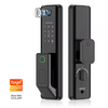 ADM-J008Pro Cerradura OEM Cerradura de puerta eléctrica de fábrica Seguridad para el hogar Ttlock Cerradura de puerta eléctrica con control de voz a prueba de agua