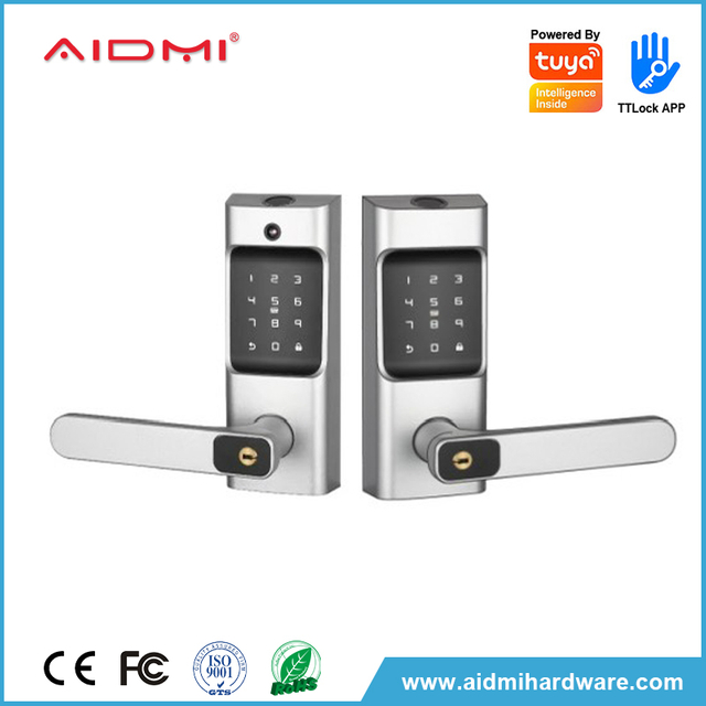 Cerradura de puerta inteligente Cerradura de puerta inteligente impermeable Smaart Cerradura de puerta inteligente sin llave con cámara