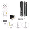  ADM-RL001 Cámara de reconocimiento facial Cerraduras inteligentes Caja fuerte para exteriores Cerradura electrónica impermeable Aplicación de huella digital Wifi Desbloqueo remoto Cerradura de puerta digital