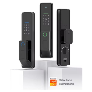 ADM-J008Pro Cerradura OEM Cerradura de puerta eléctrica de fábrica Seguridad para el hogar Ttlock Cerradura de puerta eléctrica con control de voz a prueba de agua