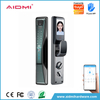 Aidmi vende al por mayor la cerradura de puerta principal elegante de la entrada sin llave de la huella dactilar del reconocimiento de cara 3d con wifi de la cámara