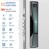 Aidmi vende al por mayor la cerradura de puerta principal elegante de la entrada sin llave de la huella dactilar del reconocimiento de cara 3d con wifi de la cámara