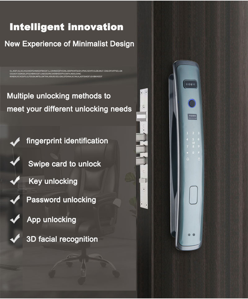 cerradura de puerta con huella digital