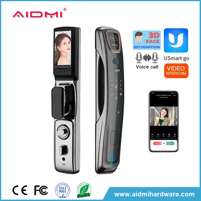 Cerradura de puerta de entrada sin llave ADM-ZS P10 con manija Cerradura inteligente Cerradura de puerta inteligente impermeable sin llave