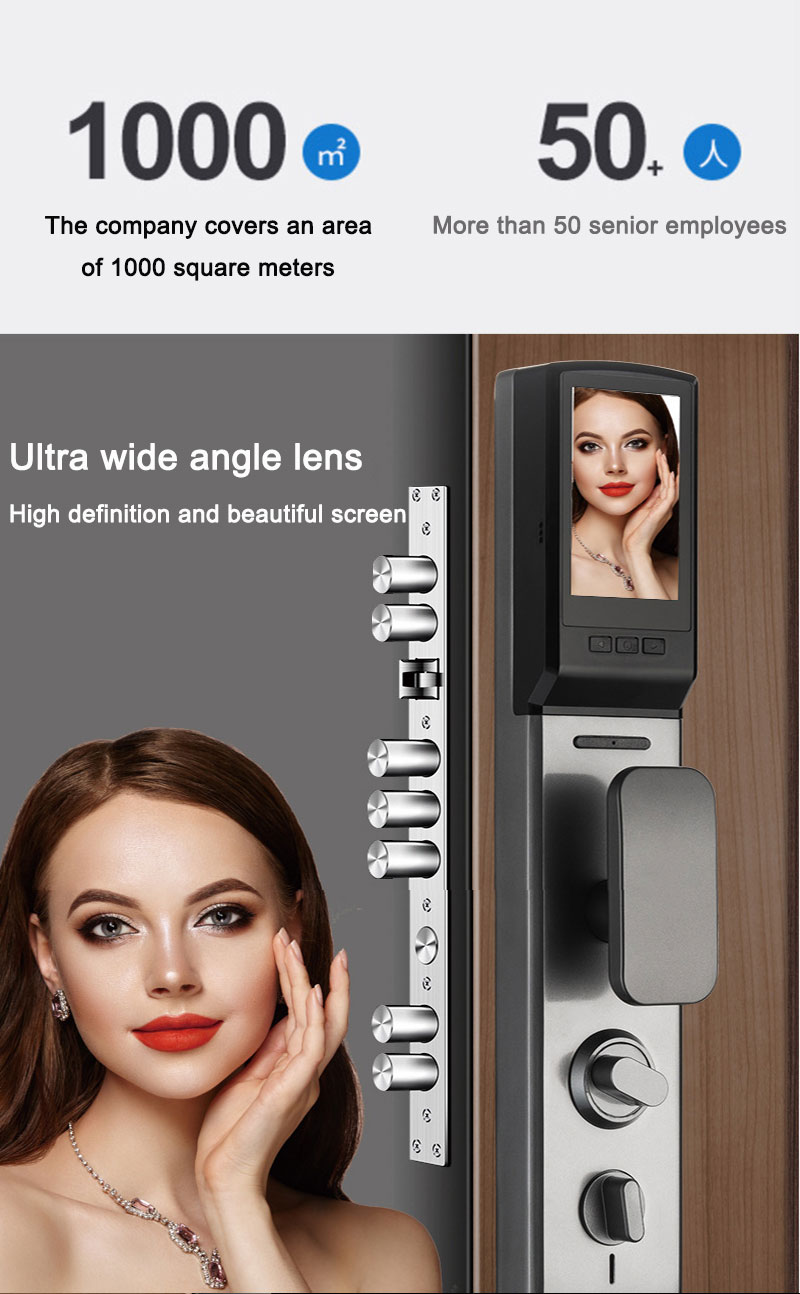 cerradura de puerta con huella digital