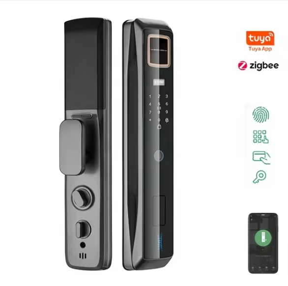  ADM-RL001 Cámara de reconocimiento facial Cerraduras inteligentes Caja fuerte para exteriores Cerradura electrónica impermeable Aplicación de huella digital Wifi Desbloqueo remoto Cerradura de puerta digital